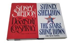Sidney Sheldon The Dooms Day Conspiracy & The Stars Shine Down New Novel Book